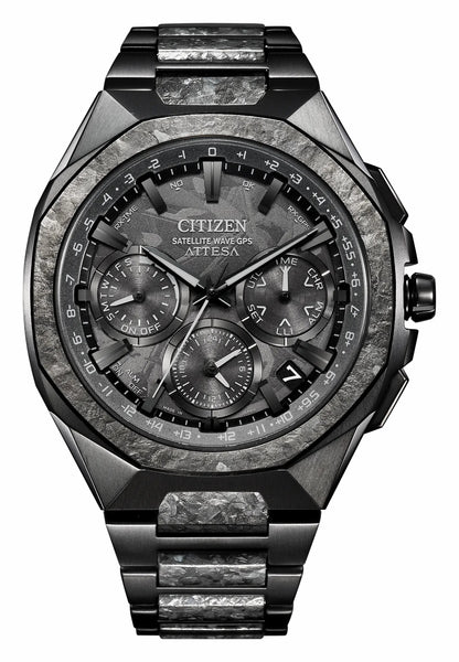 ATTESA Black Dial Super Titanium Bracelet CC4107-80H