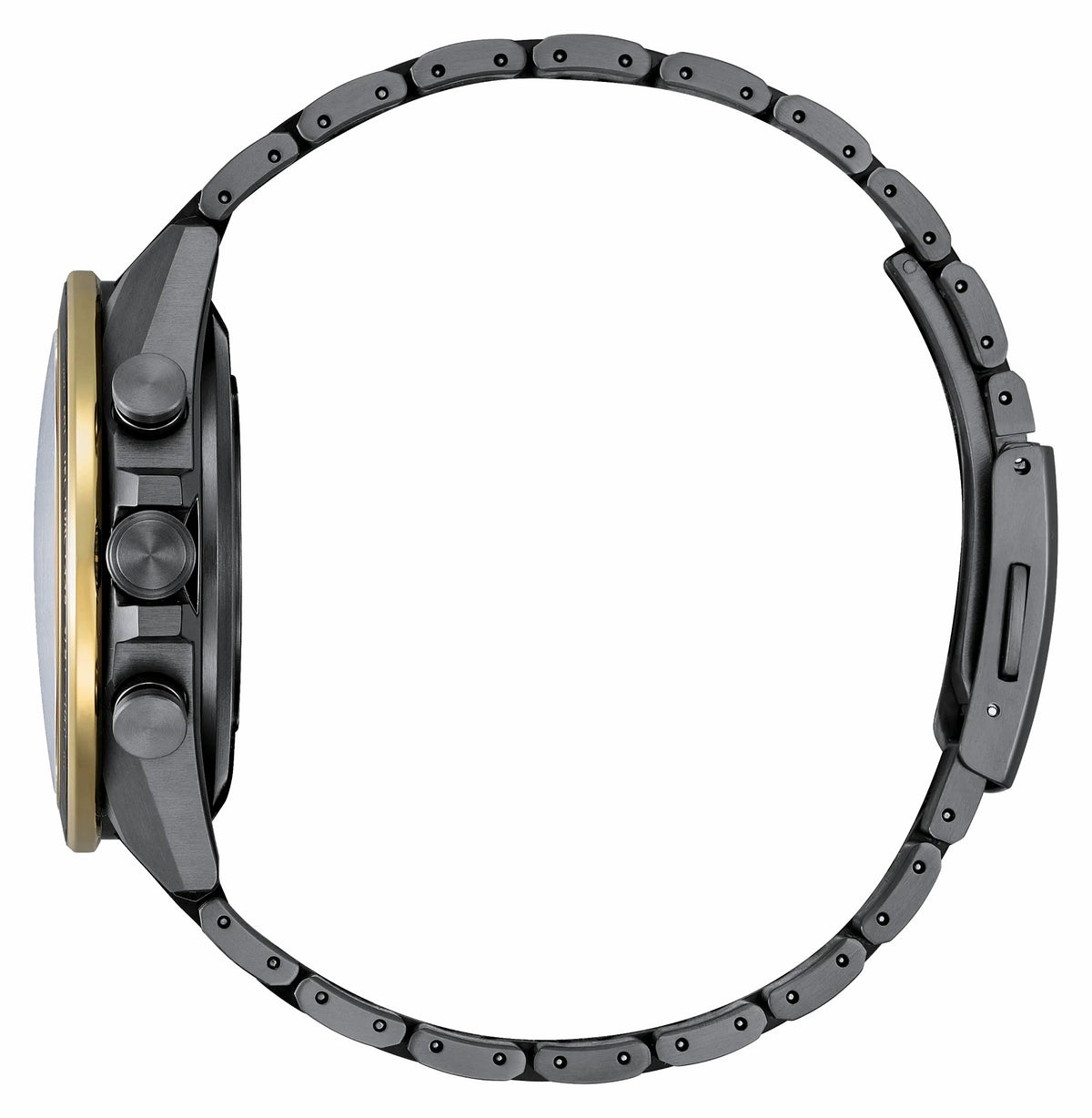ATTESA LIGHT in BLACK Black Dial Super Titanium with DLC Coating Bracelet CC4078-51E