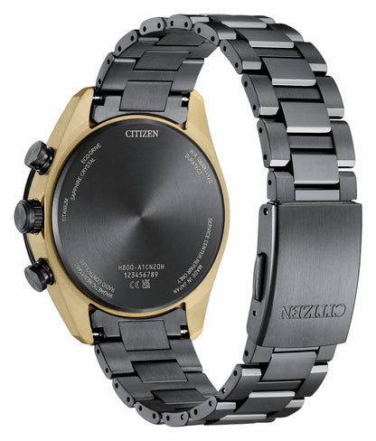 ATTESA LIGHT in BLACK Black Dial Super Titanium with DLC Coating Bracelet AT8384-58E