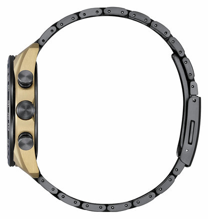 ATTESA LIGHT in BLACK Black Dial Super Titanium with DLC Coating Bracelet AT8384-58E