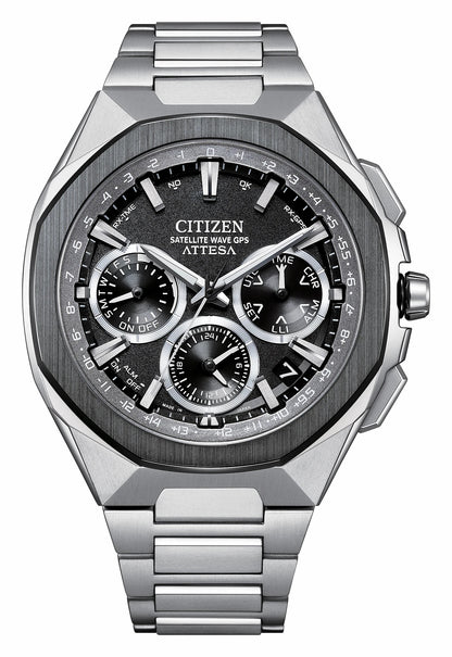 ATTESA Gray Dial Super Titanium Bracelet CC4104-53E