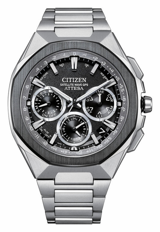 ATTESA Gray Dial Super Titanium Bracelet CC4104-53E
