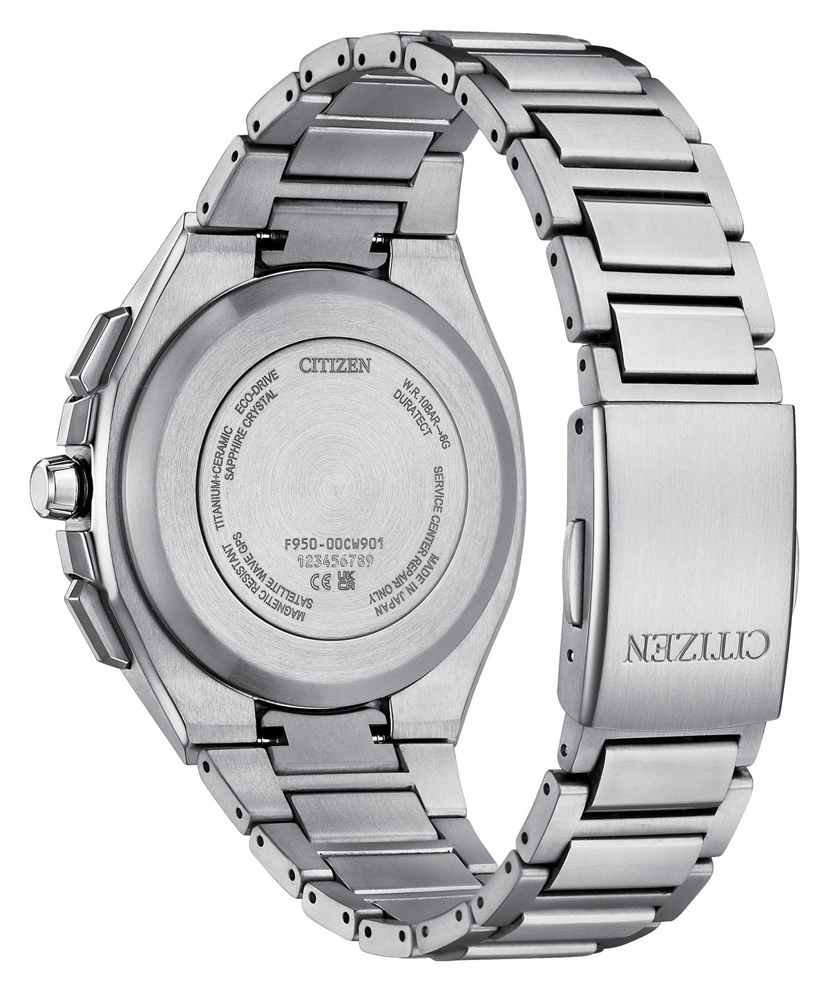 ATTESA Gray Dial Super Titanium Bracelet CC4104-53E