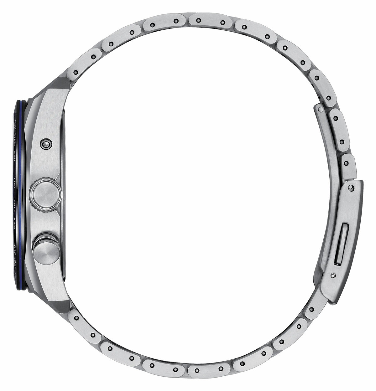 ATTESA Blue Dial Super Titanium with Duratect Platinum Bracelet CB0288-65L