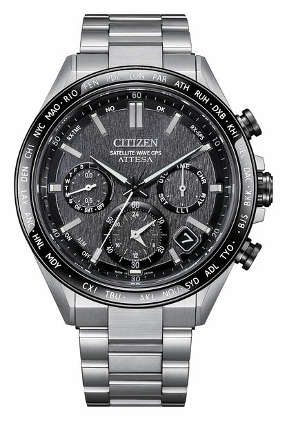 ATTESA Gray Dial Super Titanium Bracelet CC4058-67X