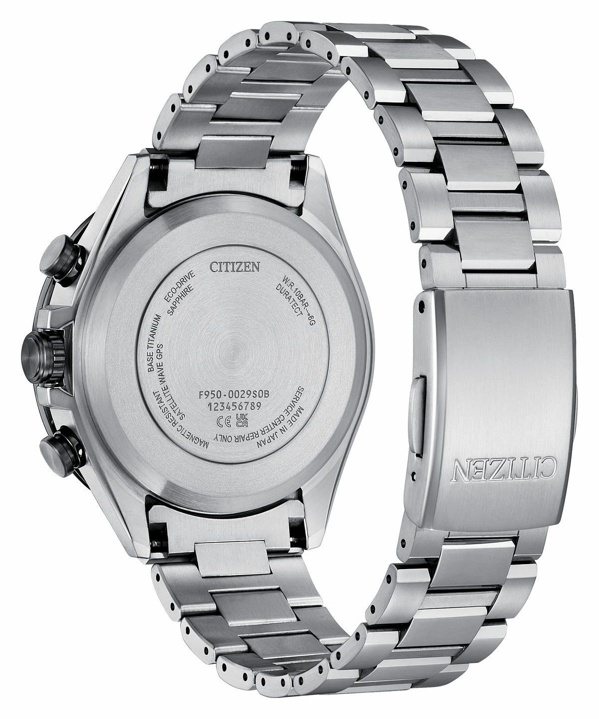 ATTESA Gray Dial Super Titanium Bracelet CC4058-67X