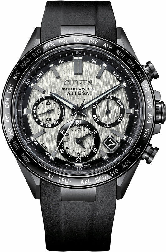 ATTESA Gray Dial Polyurethane Strap CC4055-14H
