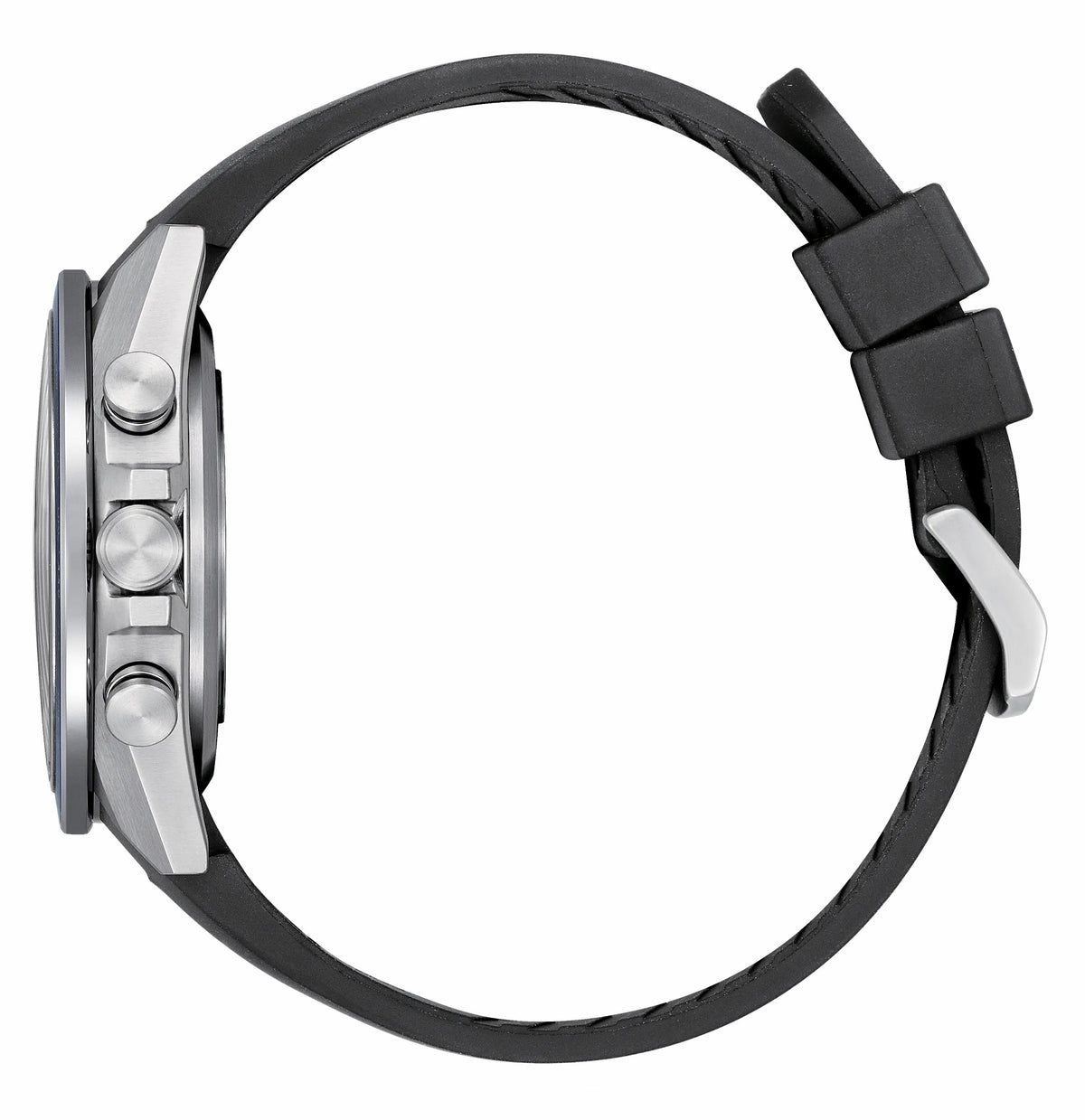 ATTESA Blue Dial Polyurethane Strap CC4050-18L