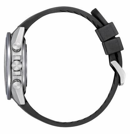 ATTESA Blue Dial Polyurethane Strap CC4050-18L