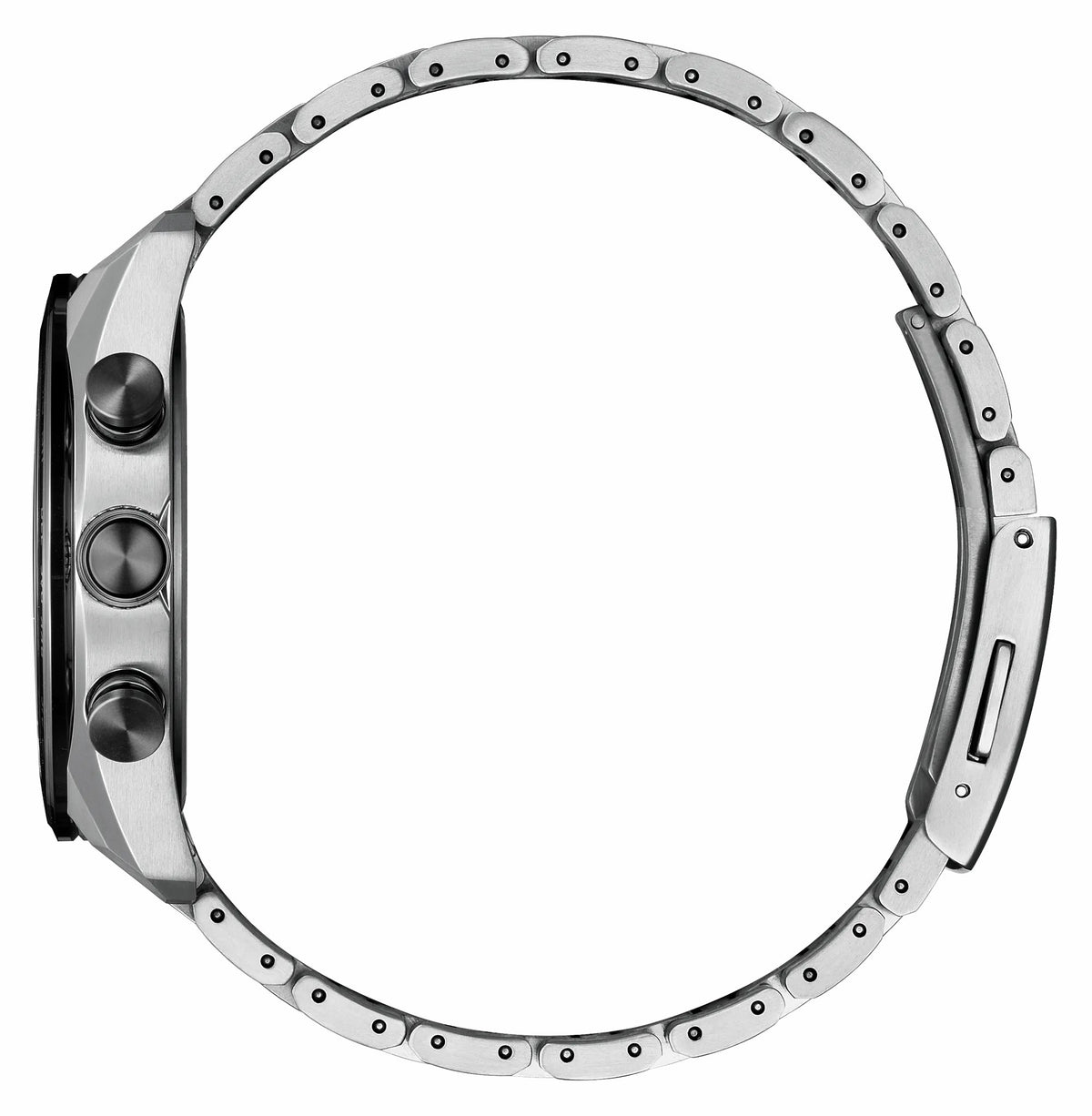 ATTESA Black Dial Super Titanium with DLC Coating Bracelet AT8295-56E