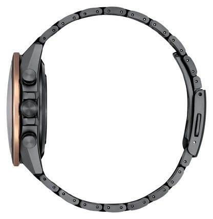 ATTESA Brown Dial Super Titanium with DLC Coating Bracelet CC4074-61W