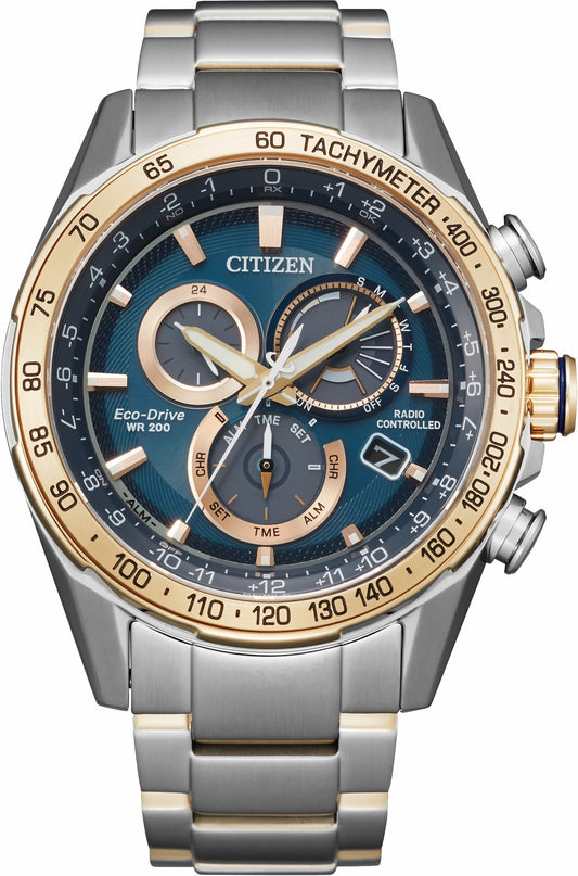 PCAT Blue Dial Stainless Steel Bracelet CB5916-59L