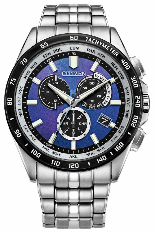 PCAT Blue Dial Stainless Steel Bracelet CB5874-81L