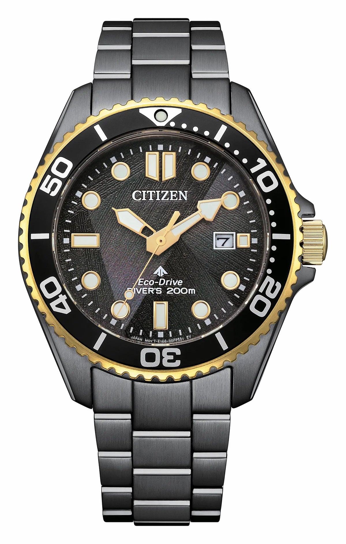 Promaster Dive LIGHT in BLACK Black Dial Stainless Steel Bracelet BN0264-53E