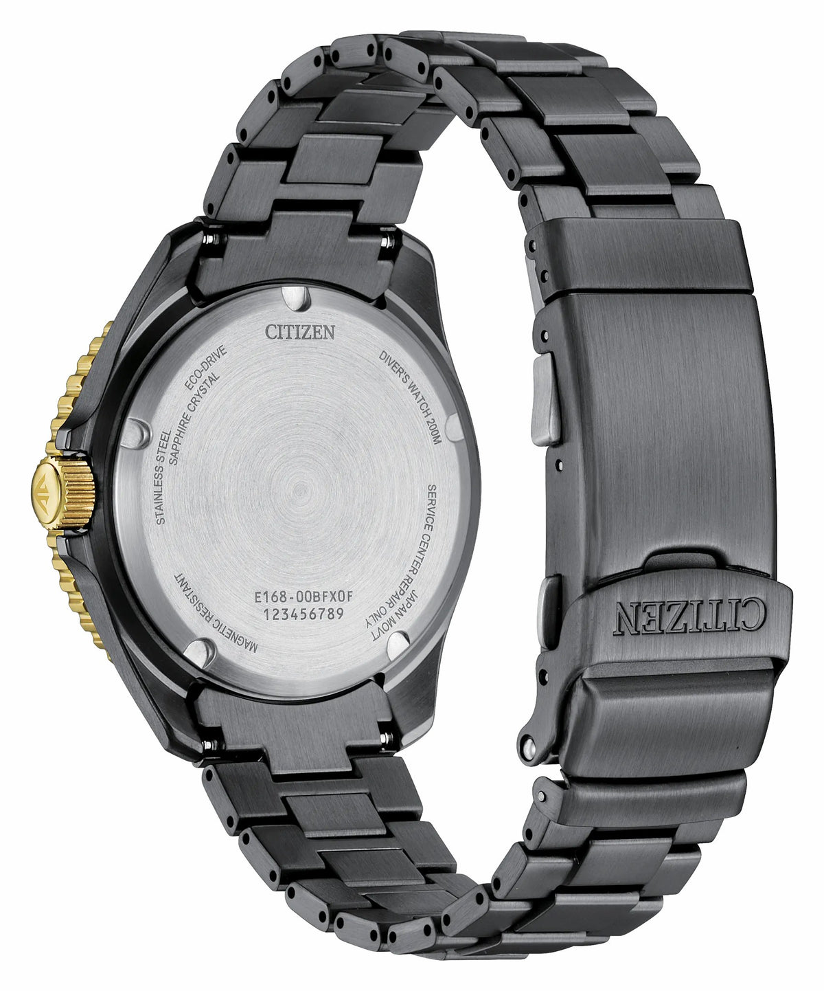 Promaster Dive LIGHT in BLACK Black Dial Stainless Steel Bracelet BN0264-53E