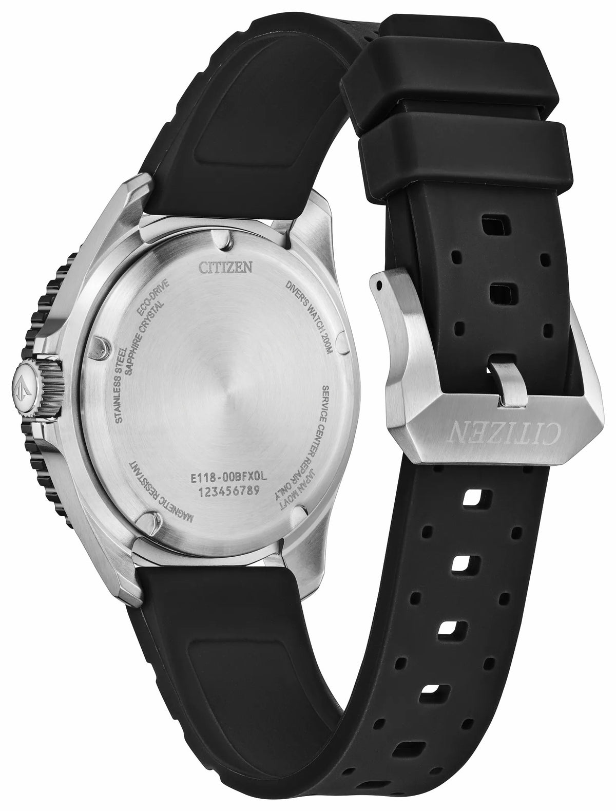 Promaster Dive Black Dial Polyurethane Strap BN0266-07E