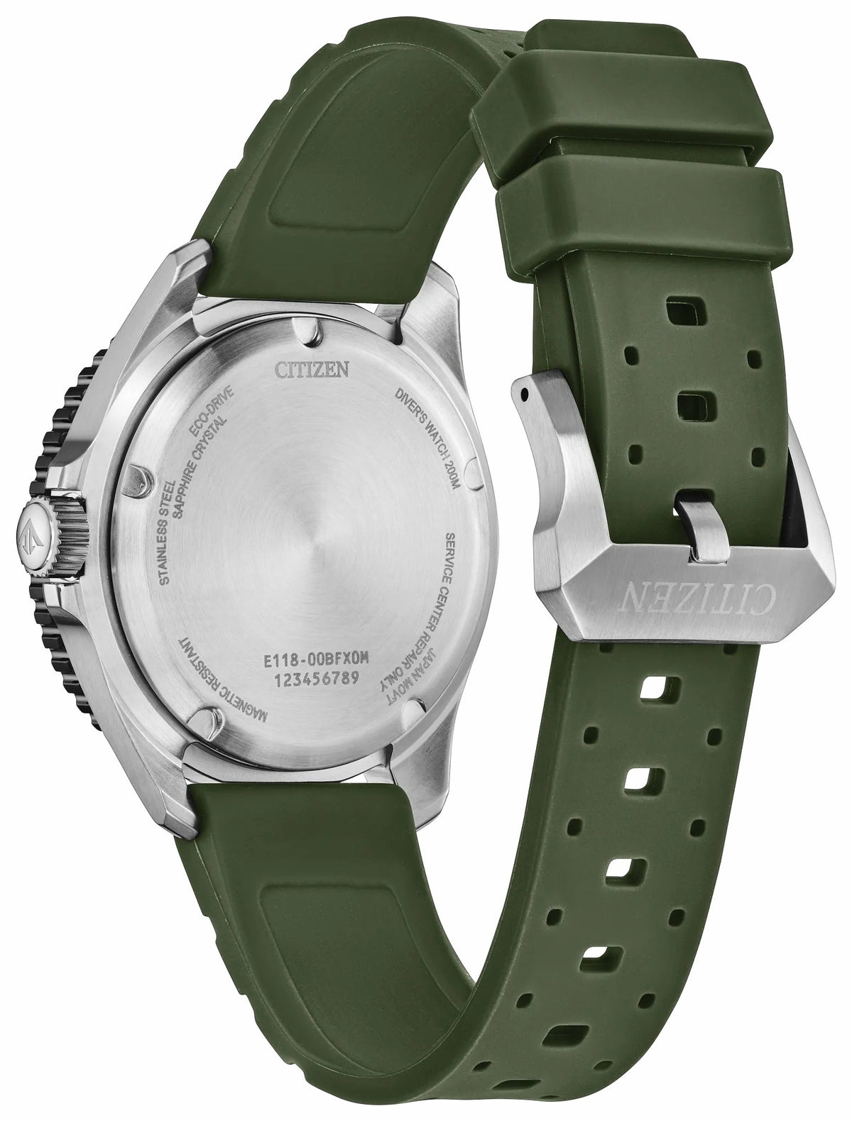 Promaster Dive White Dial Polyurethane Strap BN0265-00A