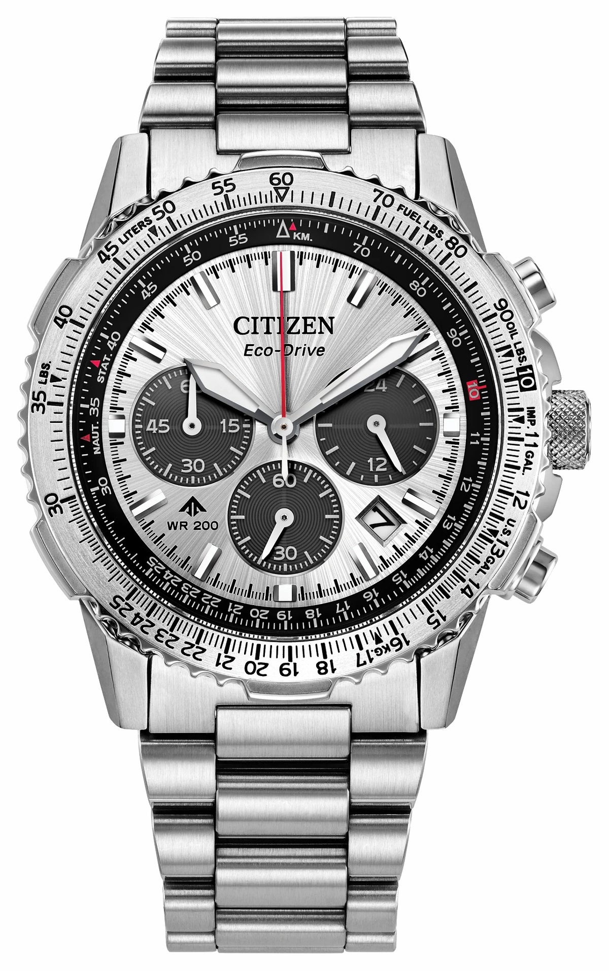 Promaster Navihawk Silver-Tone Dial Stainless Steel Bracelet CA4660-61A