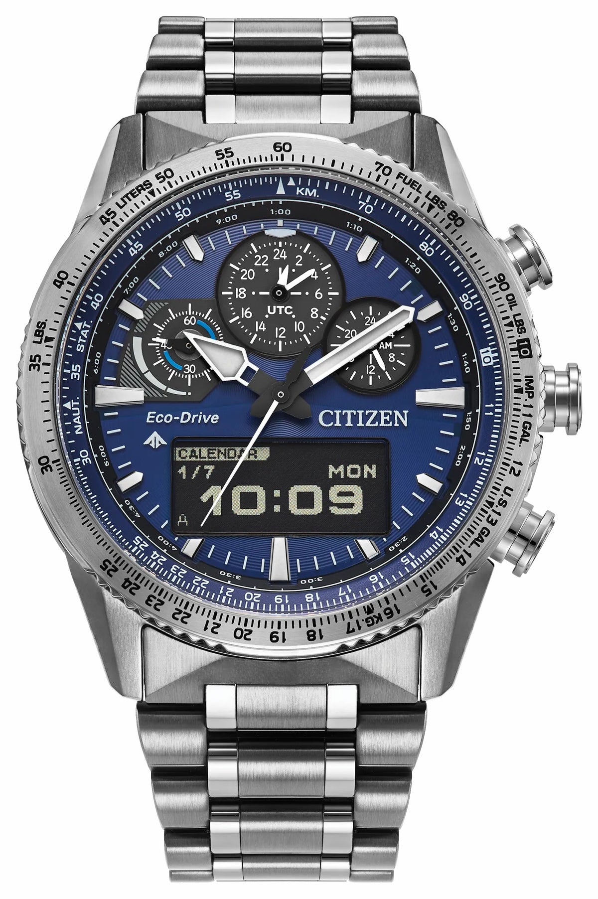 Promaster Skyhawk U830 Blue Dial Stainless Steel Bracelet JV2000-51L