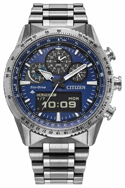 Promaster Skyhawk U830 Blue Dial Stainless Steel Bracelet JV2000-51L