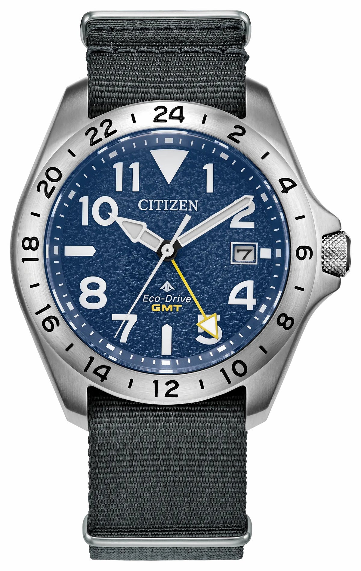 Promaster Land GMT Navy Dial Nylon Strap BJ7150-09L