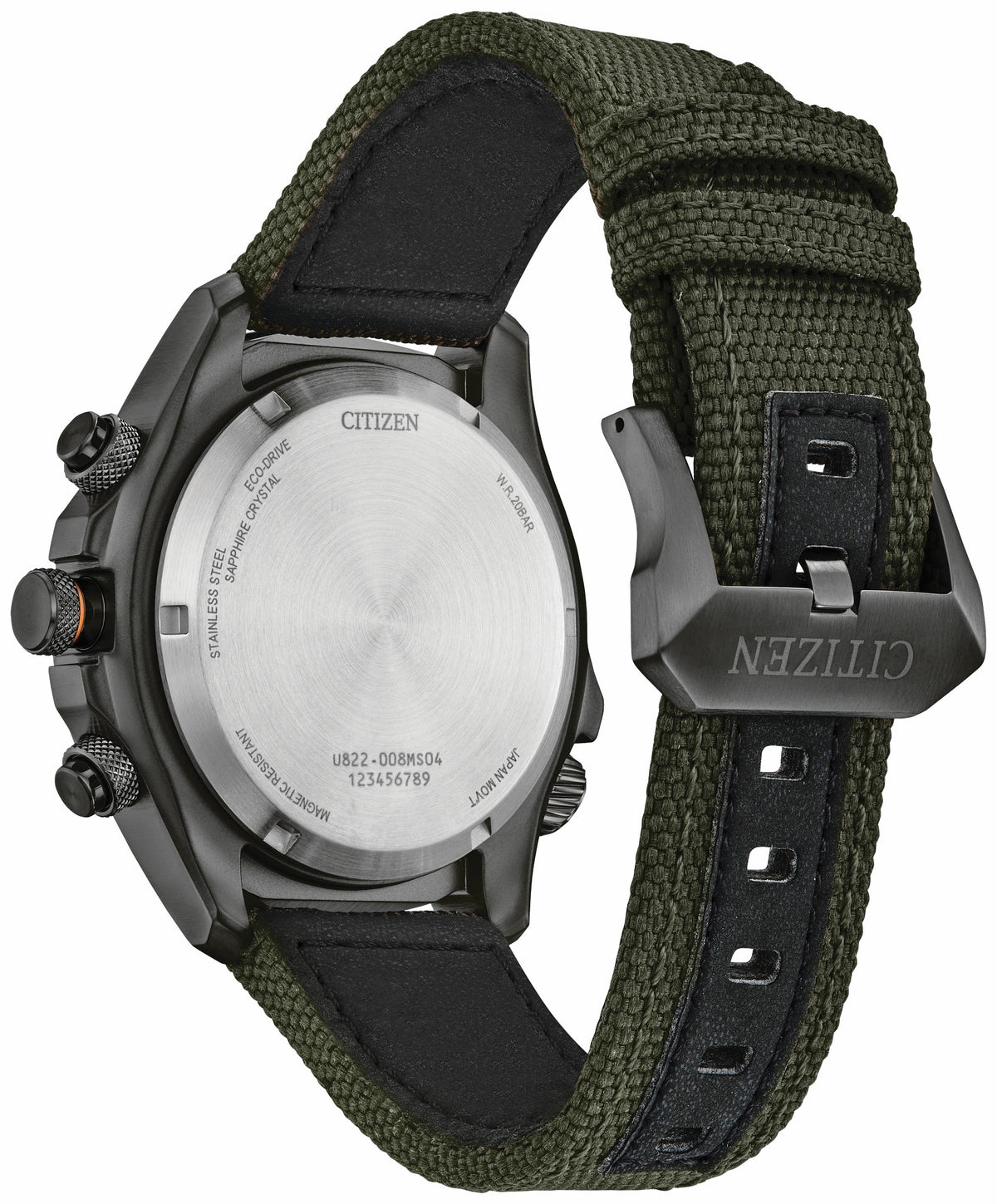 Promaster Land U822 Green Dial CORDURA® Strap JV1005-02W