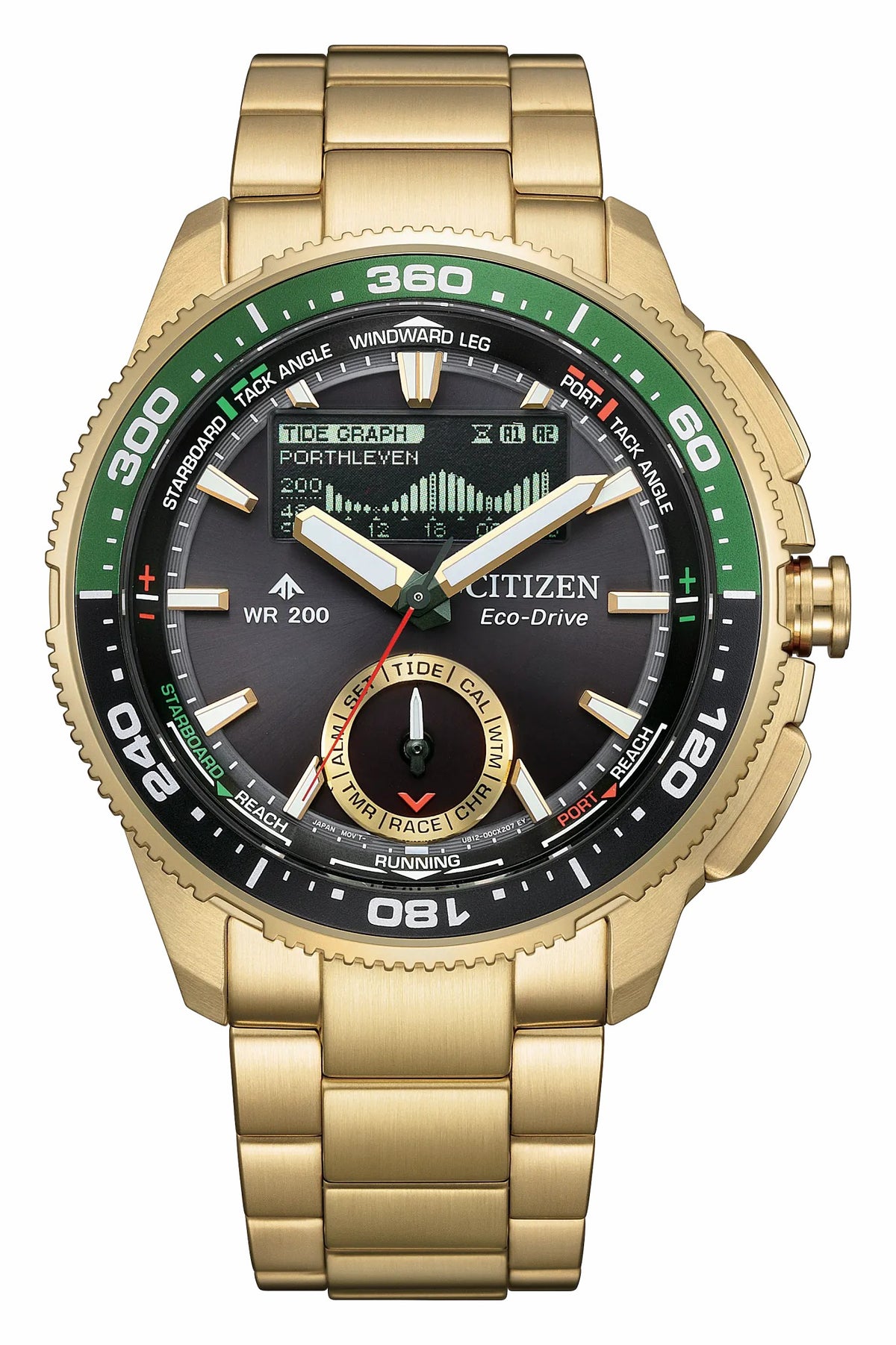 Promaster WaveTracker Black Dial Stainless Steel Bracelet JV3002-51E