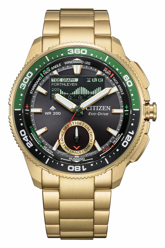 Promaster WaveTracker Black Dial Stainless Steel Bracelet JV3002-51E