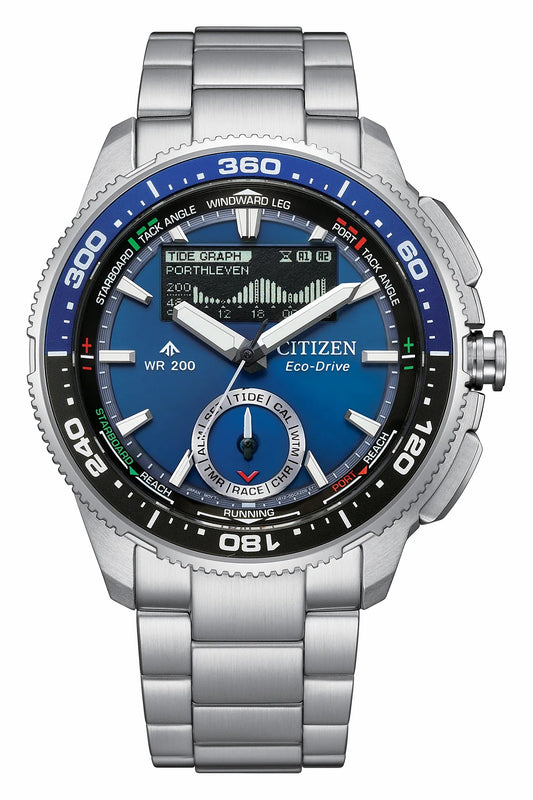 Promaster WaveTracker Blue Dial Stainless Steel Bracelet JV3006-50L