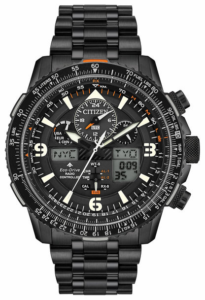 Promaster Skyhawk A-T - Men's Eco-Drive JY8075-51E Black Watch