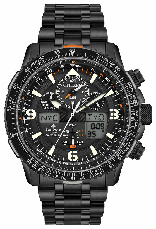Promaster Skyhawk A-T - Men's Eco-Drive JY8075-51E Black Watch