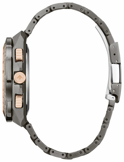 Promaster Skyhawk A-T Black Dial Stainless Steel Bracelet JY8146-54E