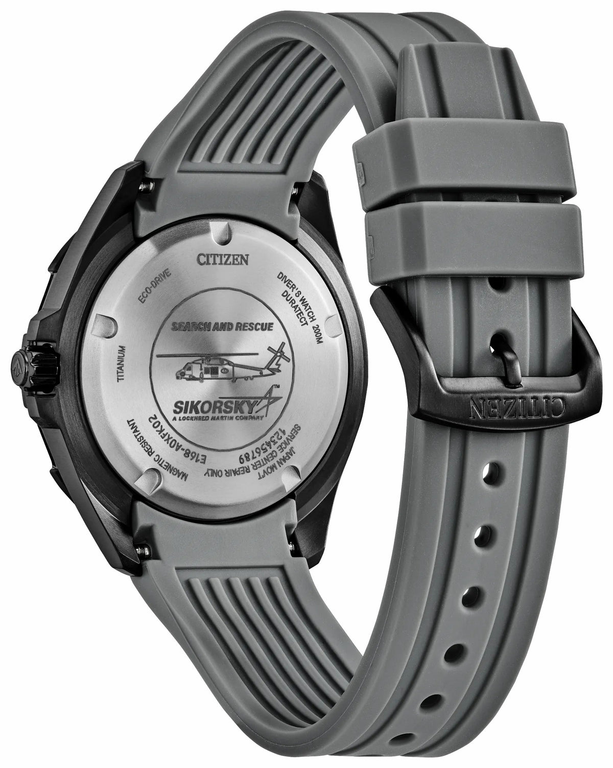 Promaster Sikorsky Gray Dial Polyurethane Strap BN0207-06H