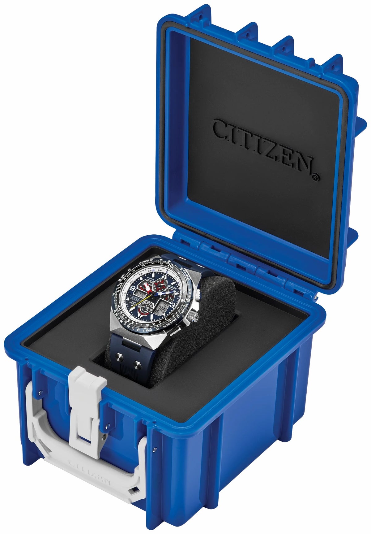 Promaster Sikorsky Blue Dial Rubber Strap JY8156-00L