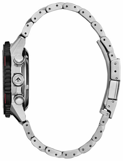 Promaster Navihawk Black Dial Stainless Steel Bracelet CA4666-56E