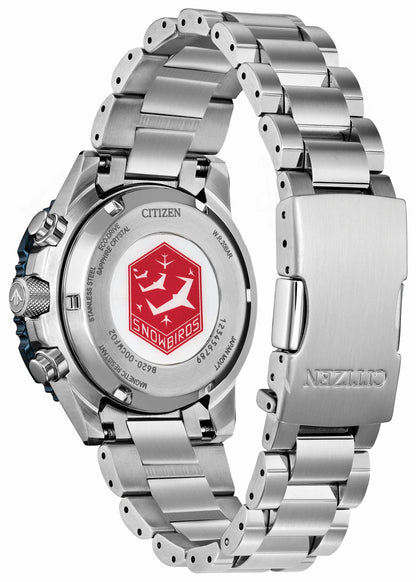 Promaster Navihawk Red Dial Stainless Steel Bracelet CA4668-51X