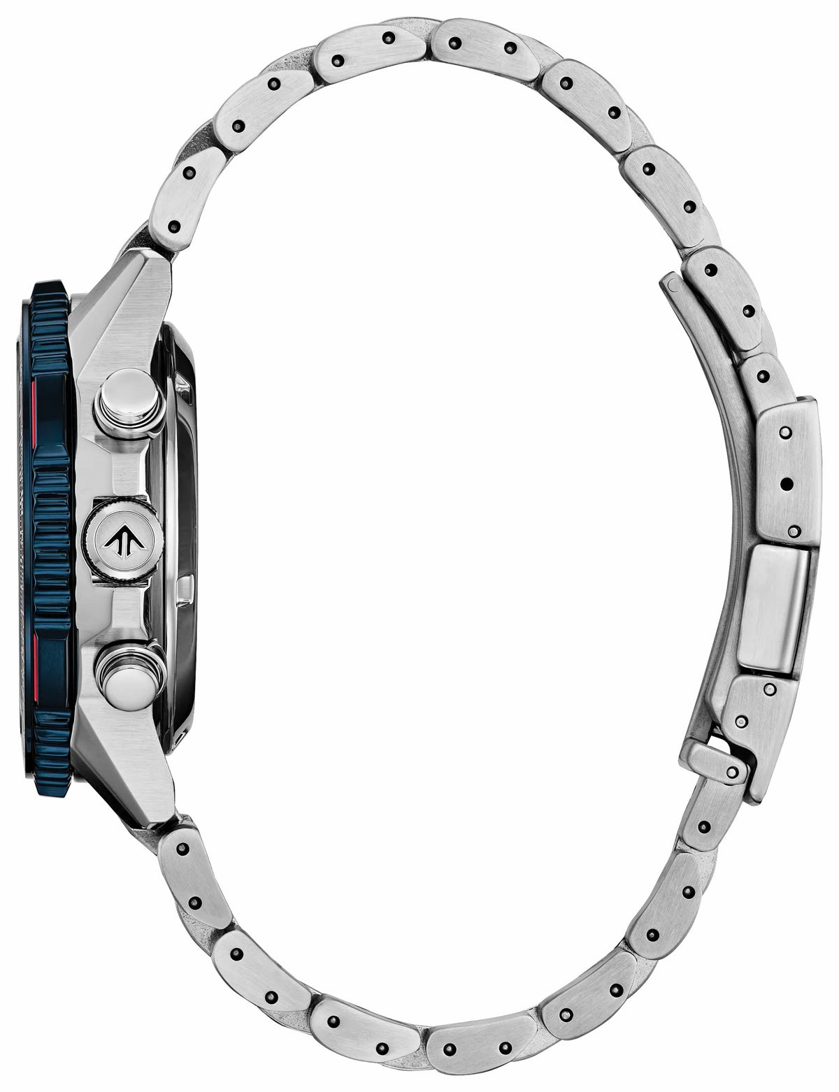Promaster Navihawk Red Dial Stainless Steel Bracelet CA4668-51X
