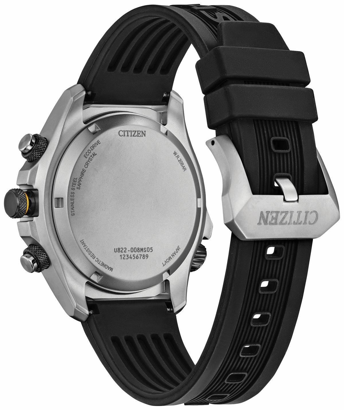 Promaster Land U822 Black Dial Polyurethane Strap JV1007-07E