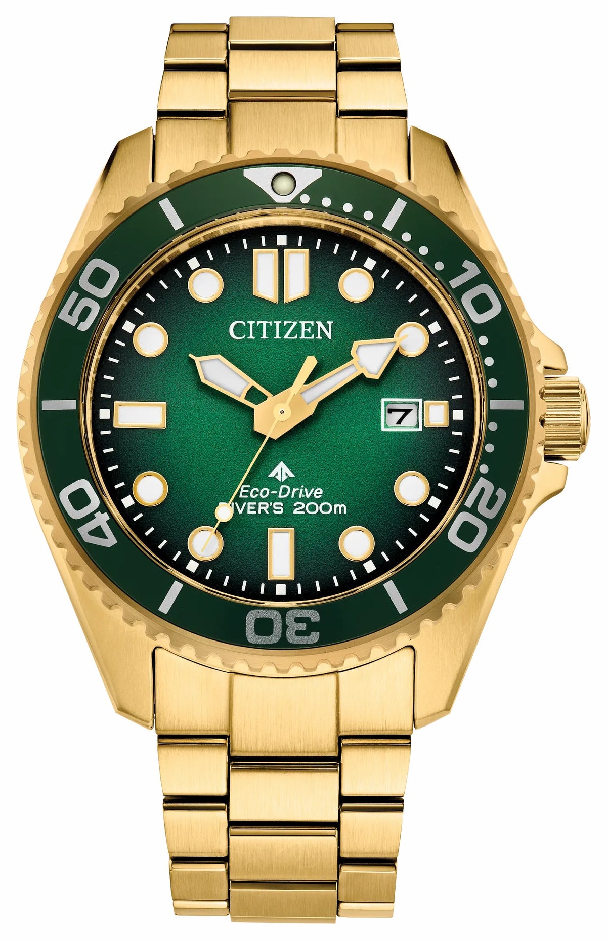 Promaster Dive Green Dial Stainless Steel Bracelet BN0262-59W