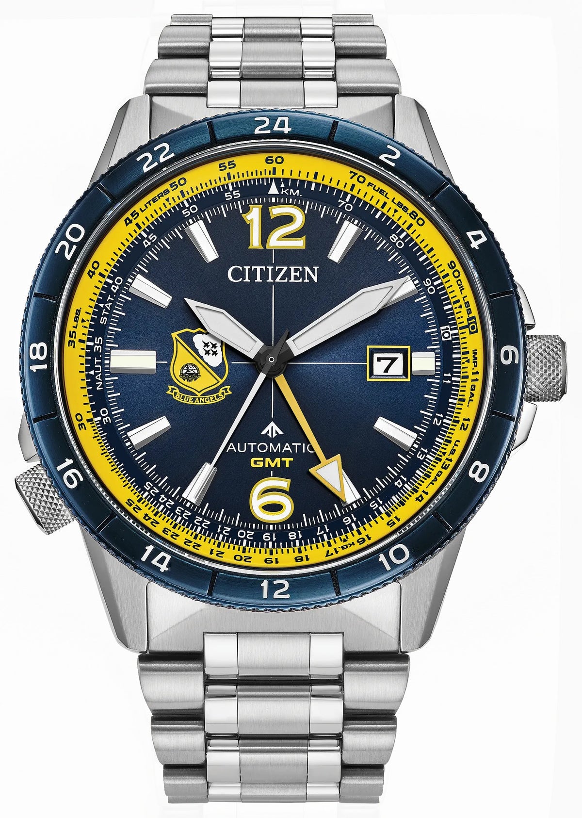 Promaster Air GMT Navy Dial Stainless Steel Bracelet NB6044-54L