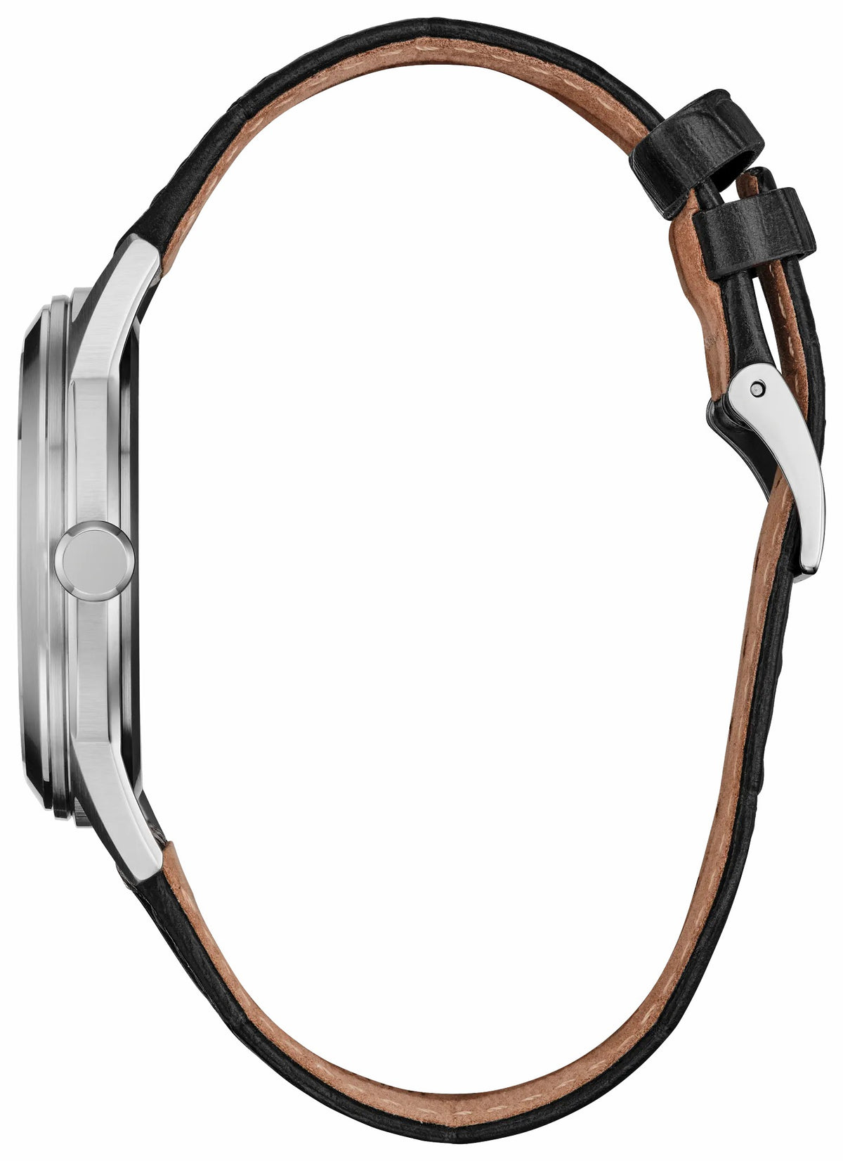 Rolan Black Dial Leather Strap AW2110-06E