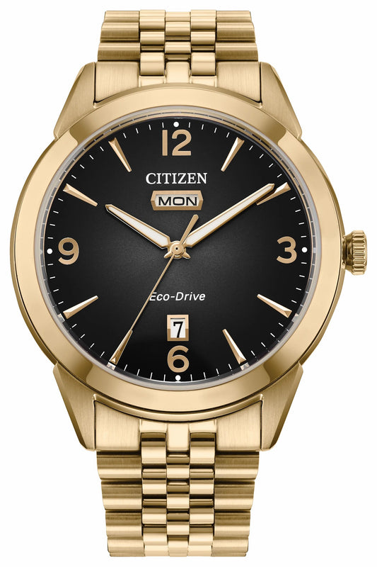 Rolan Black Dial Stainless Steel Bracelet AW0152-58H