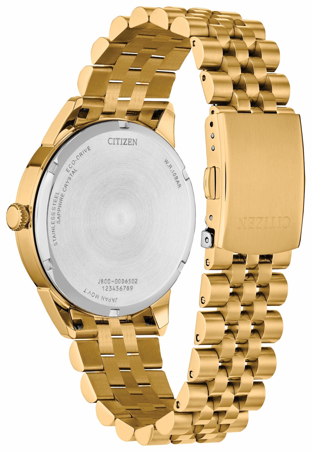 Rolan Black Dial Stainless Steel Bracelet AW0152-58H
