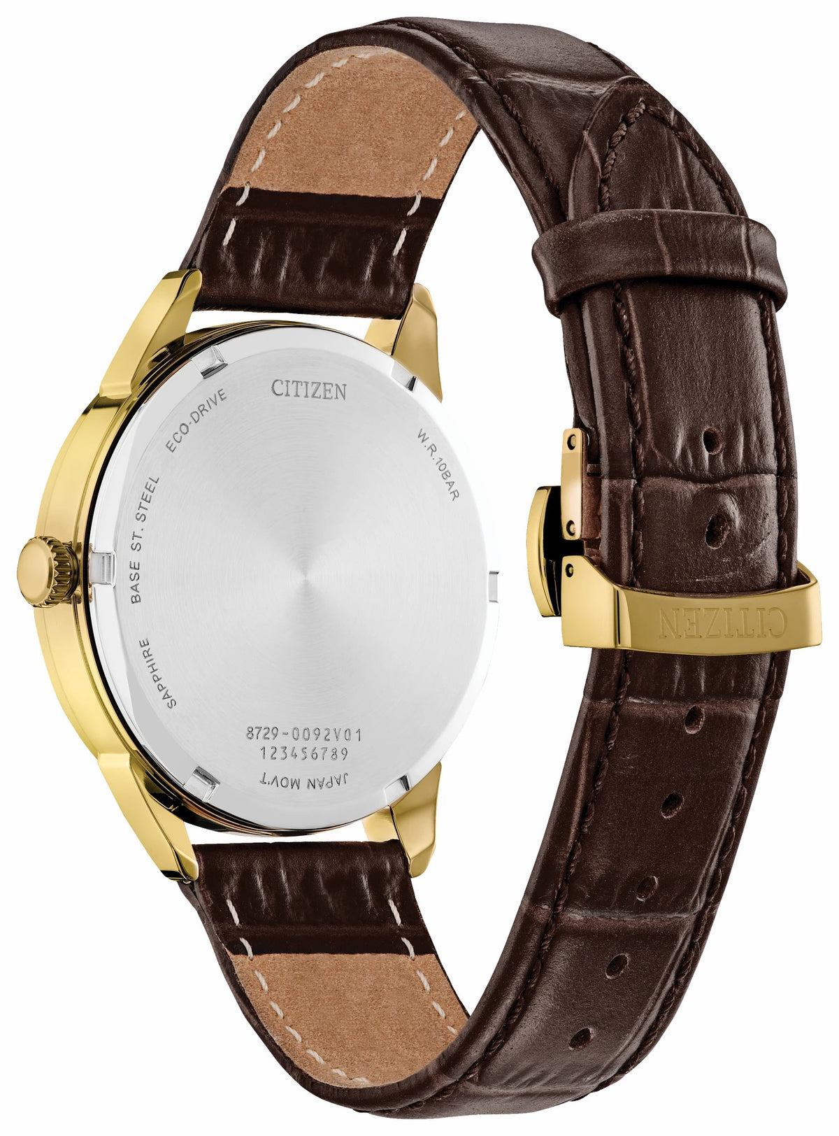Rolan Black Dial Leather Strap BU2112-06E