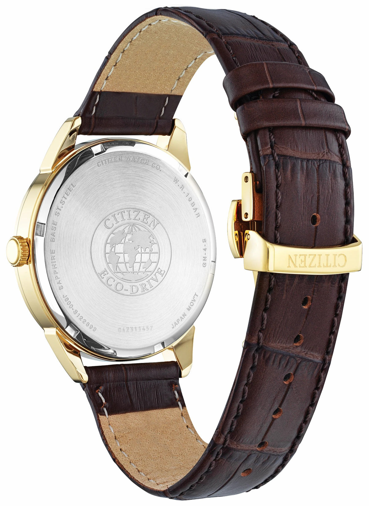 Rolan Champagne Dial Leather Strap AW0092-07Q