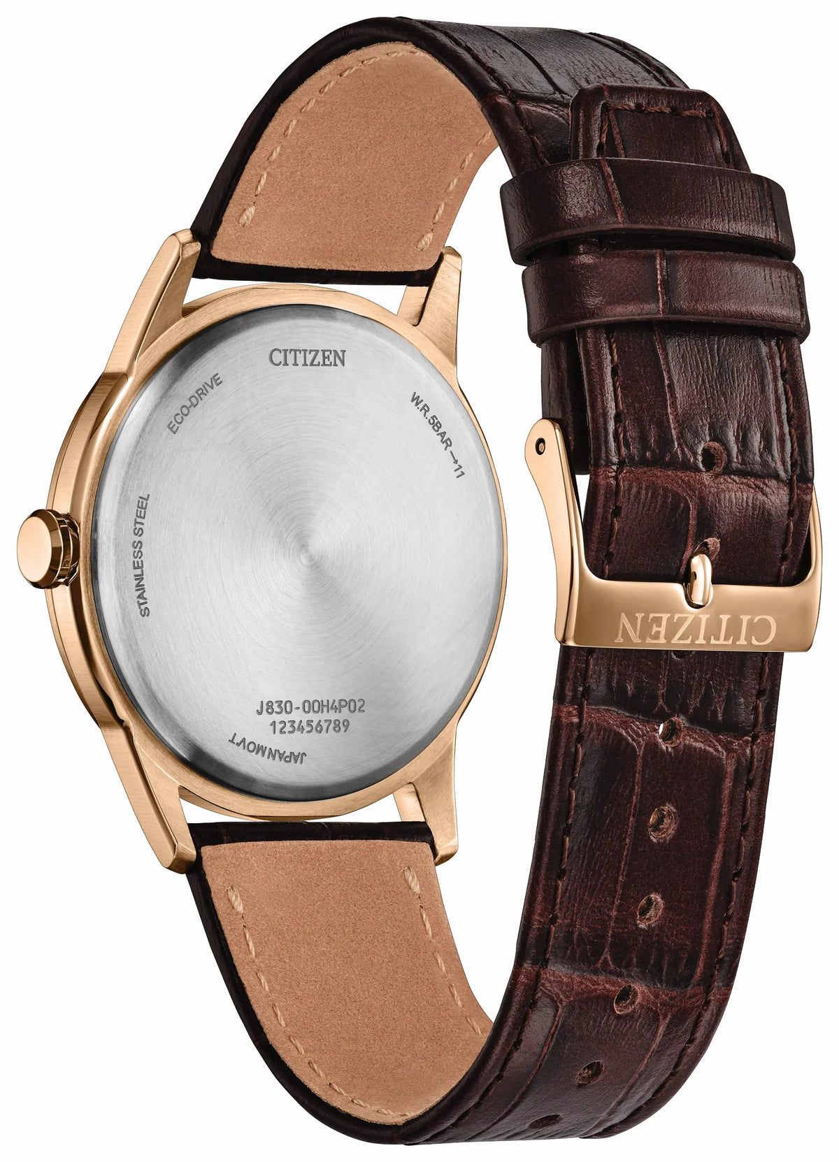 Rolan Brown Dial Leather Strap AW2113-16X