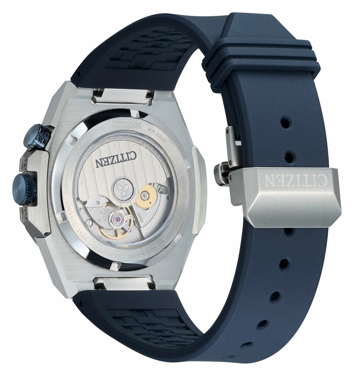 Series8 890 White Dial Polyurethane Strap NB6060-07A