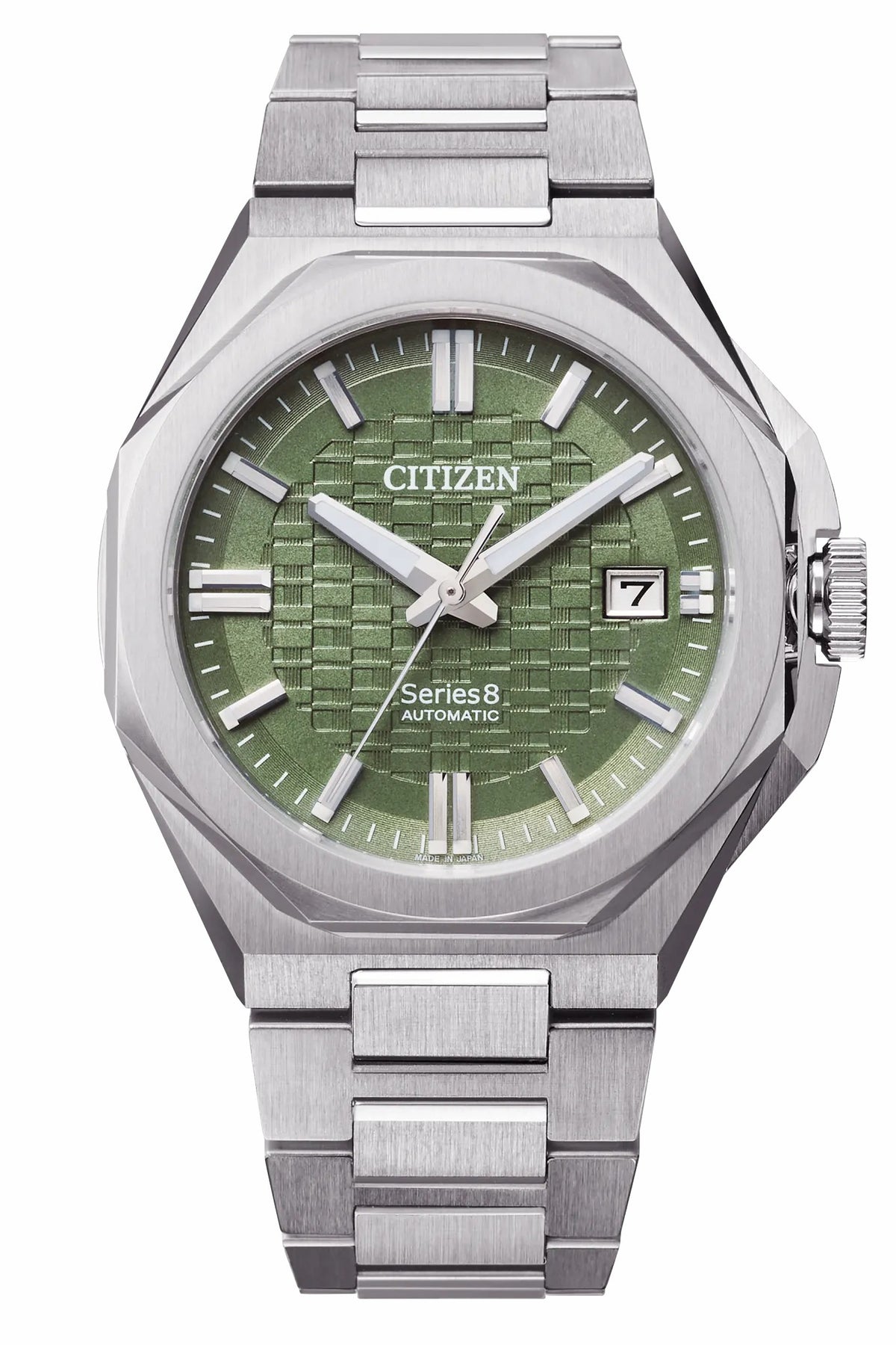 Series8 Green Dial Stainless Steel Bracelet NB6080-51W