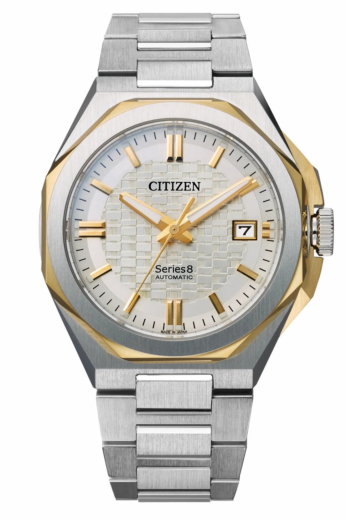 Series8 White Dial Stainless Steel Bracelet NB6084-50A
