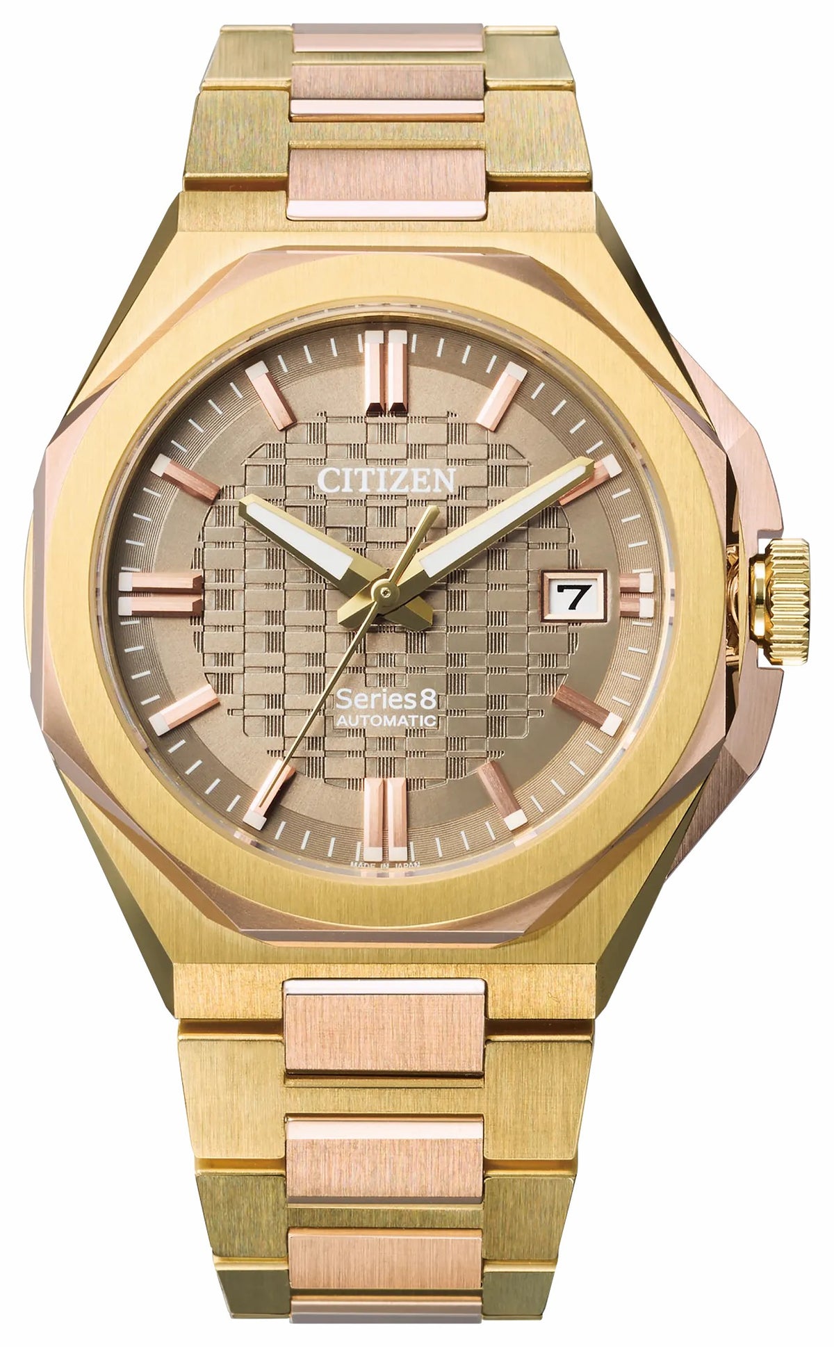 Series8 Brown Dial Stainless Steel Bracelet NB6085-57W